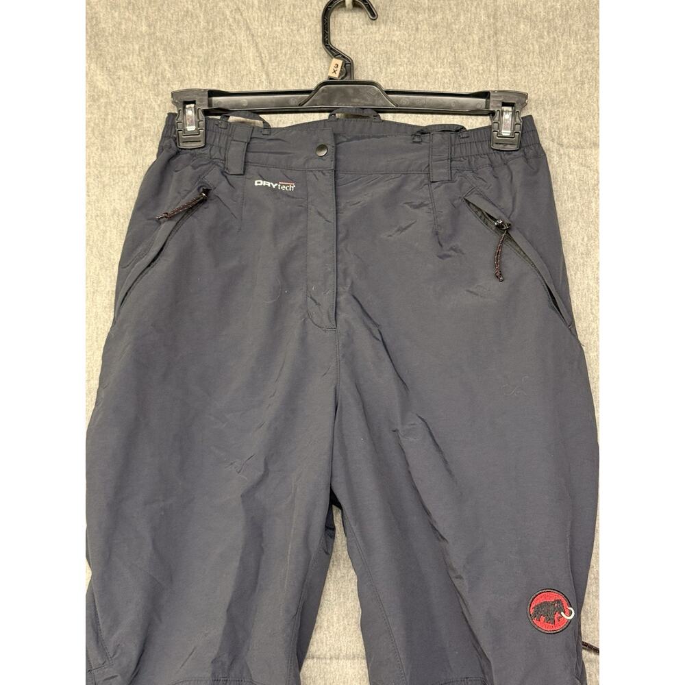 MAMMUT Dry-Tech Womens Hiking Black Waterproof Windproof Functional Pants 38 - Picture 6 of 11
